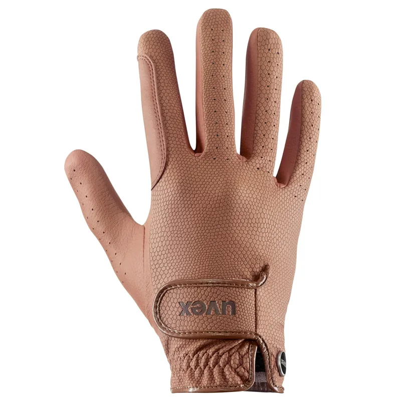 Uvex Tensa II Riding Gloves - Light Brown
